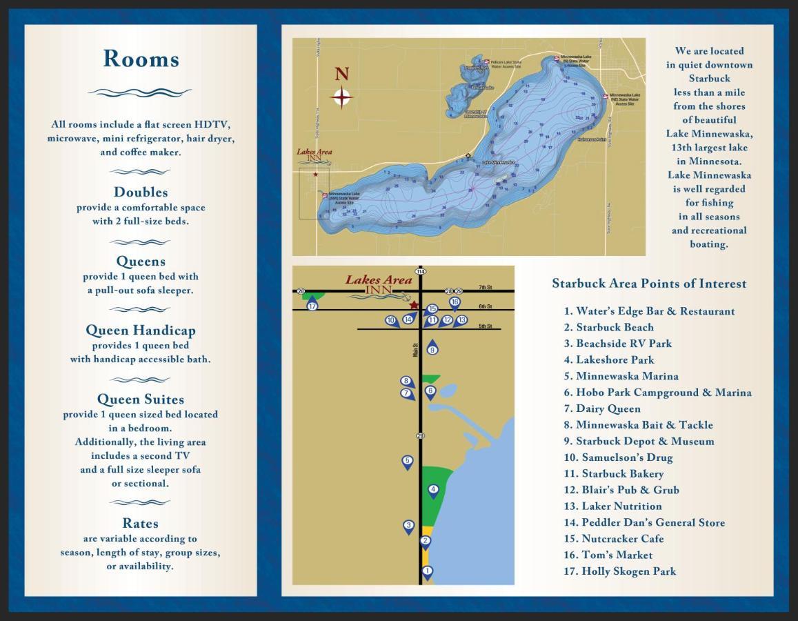 Lakes Area Inn Glenwood Экстерьер фото